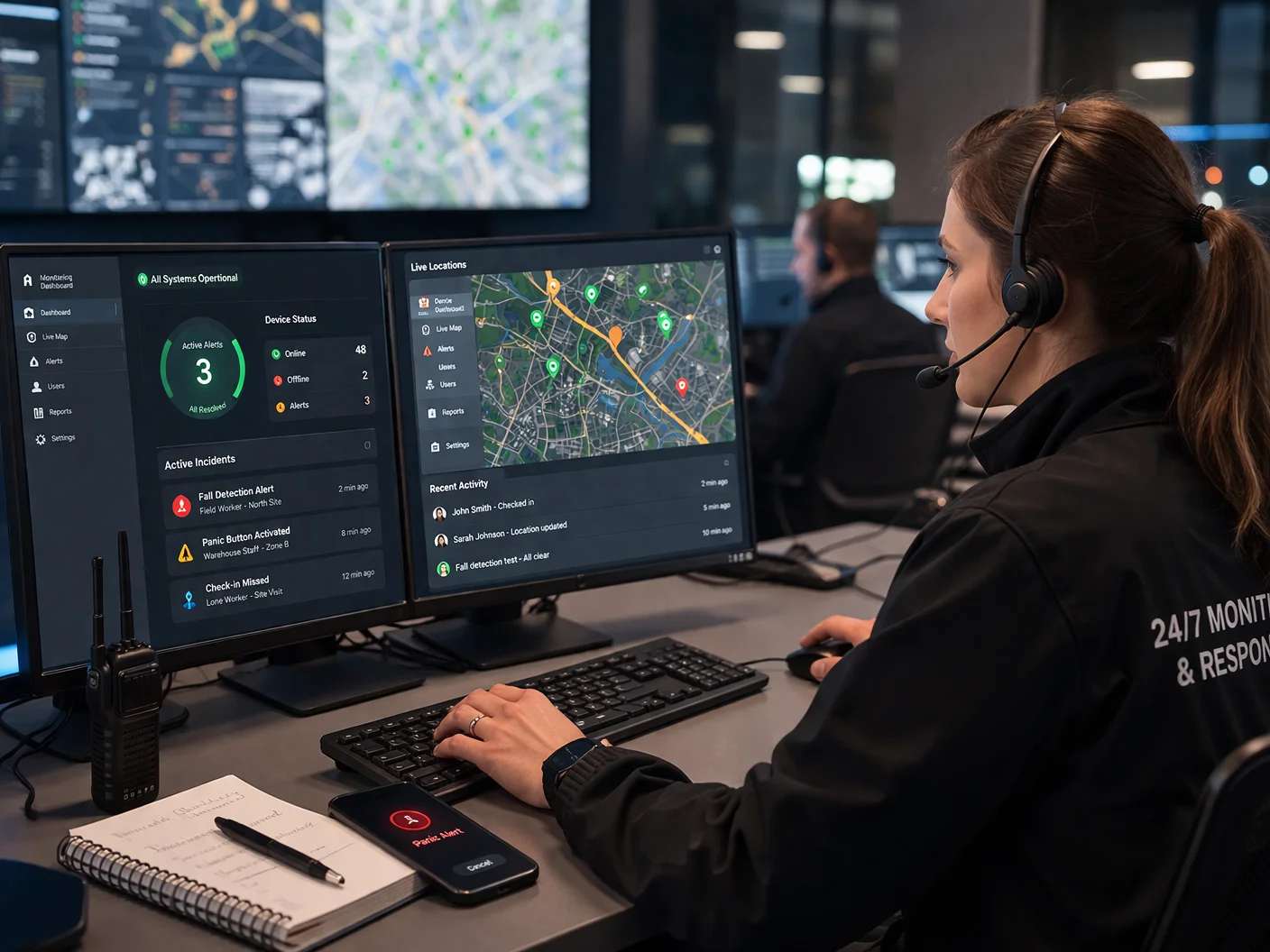 24/7 Remote Monitoring Center